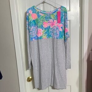 Lilly Pulitzer Multicolor Finn Dress XL NWT